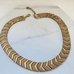 Golden Arrow Choker Necklace